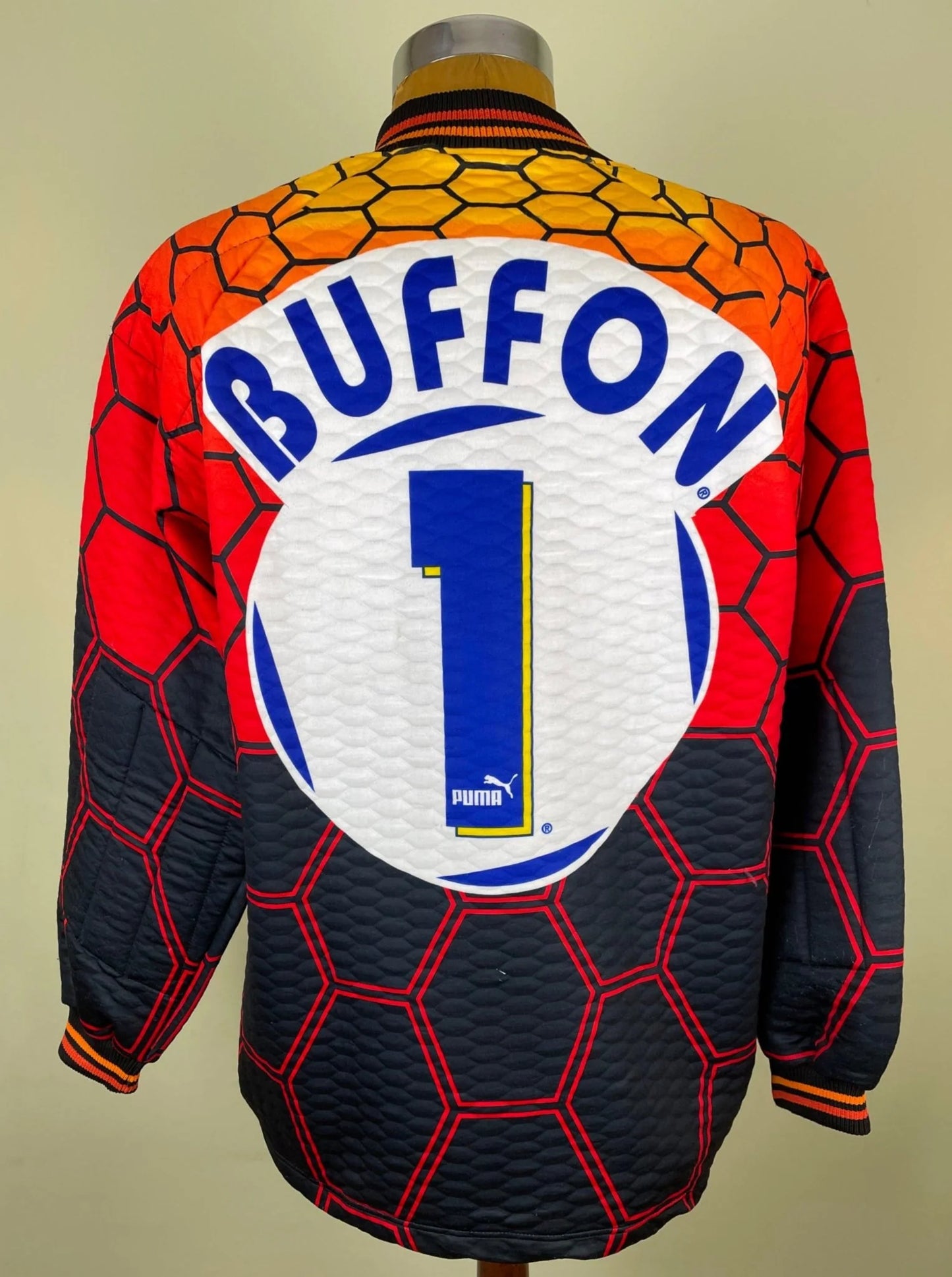 Match Shirt • Club • Parma • 1997 • Puma • Keeper • #1 • Gianluigi Buffon • Match Worn