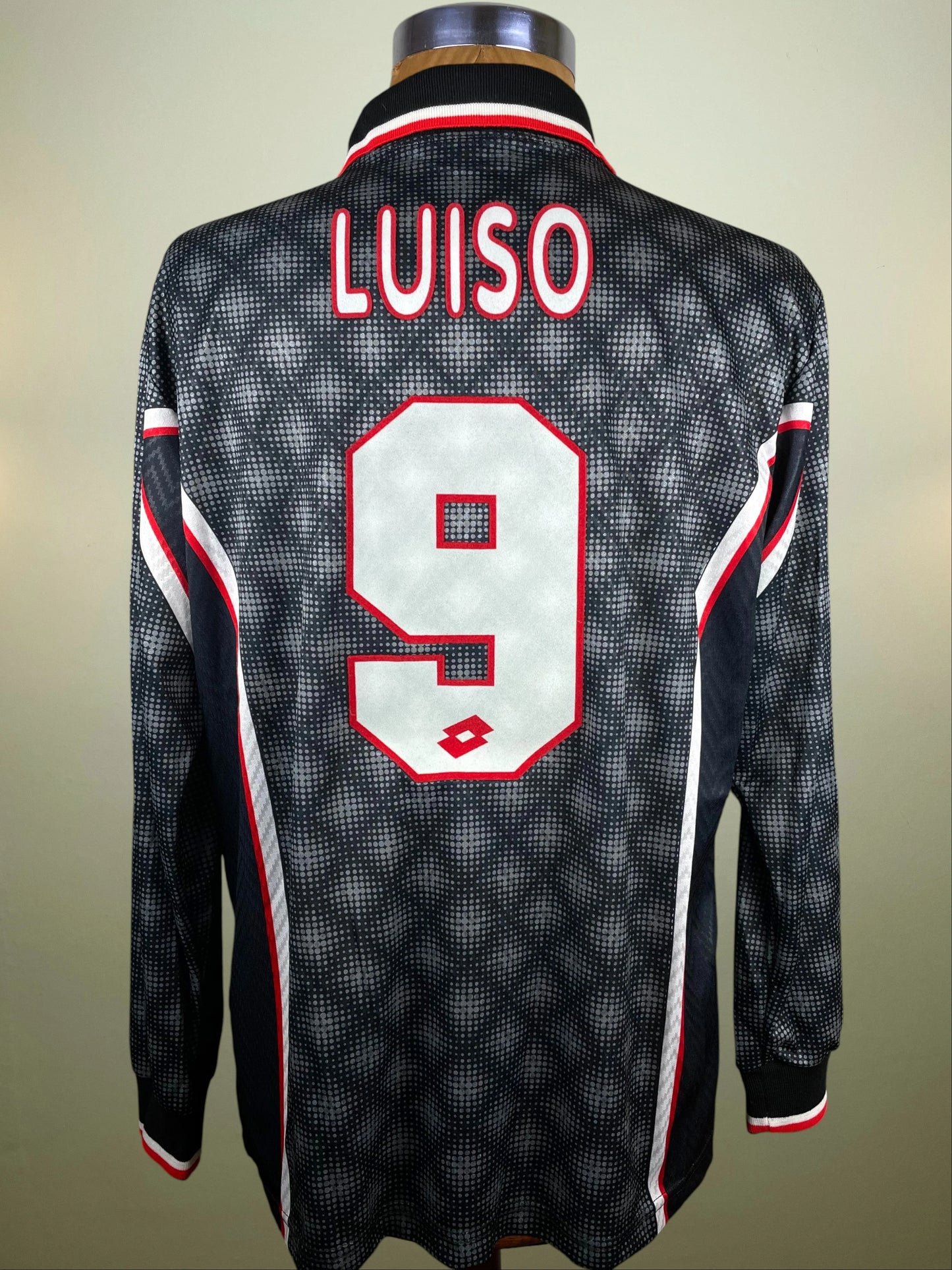 Match Shirt • Club • Vicenza • 1997 • Lotto • Away • #9 • Pasquale Luiso • Match Worn