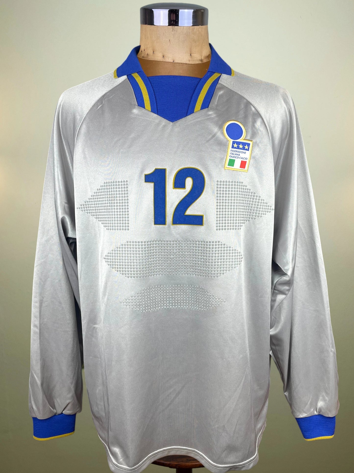 Match Shirt • National • Italia • 1997 • Nike • Keeper • #12 • Gianluca Pagliuca • Le Tournoi • Match Worn
