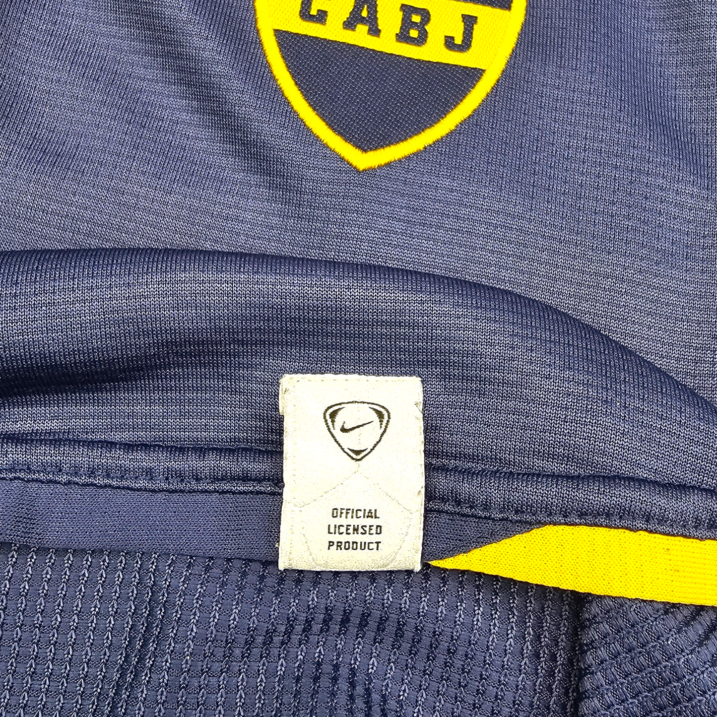 2007/08 Boca Juniors Home Football Shirt (M) Nike