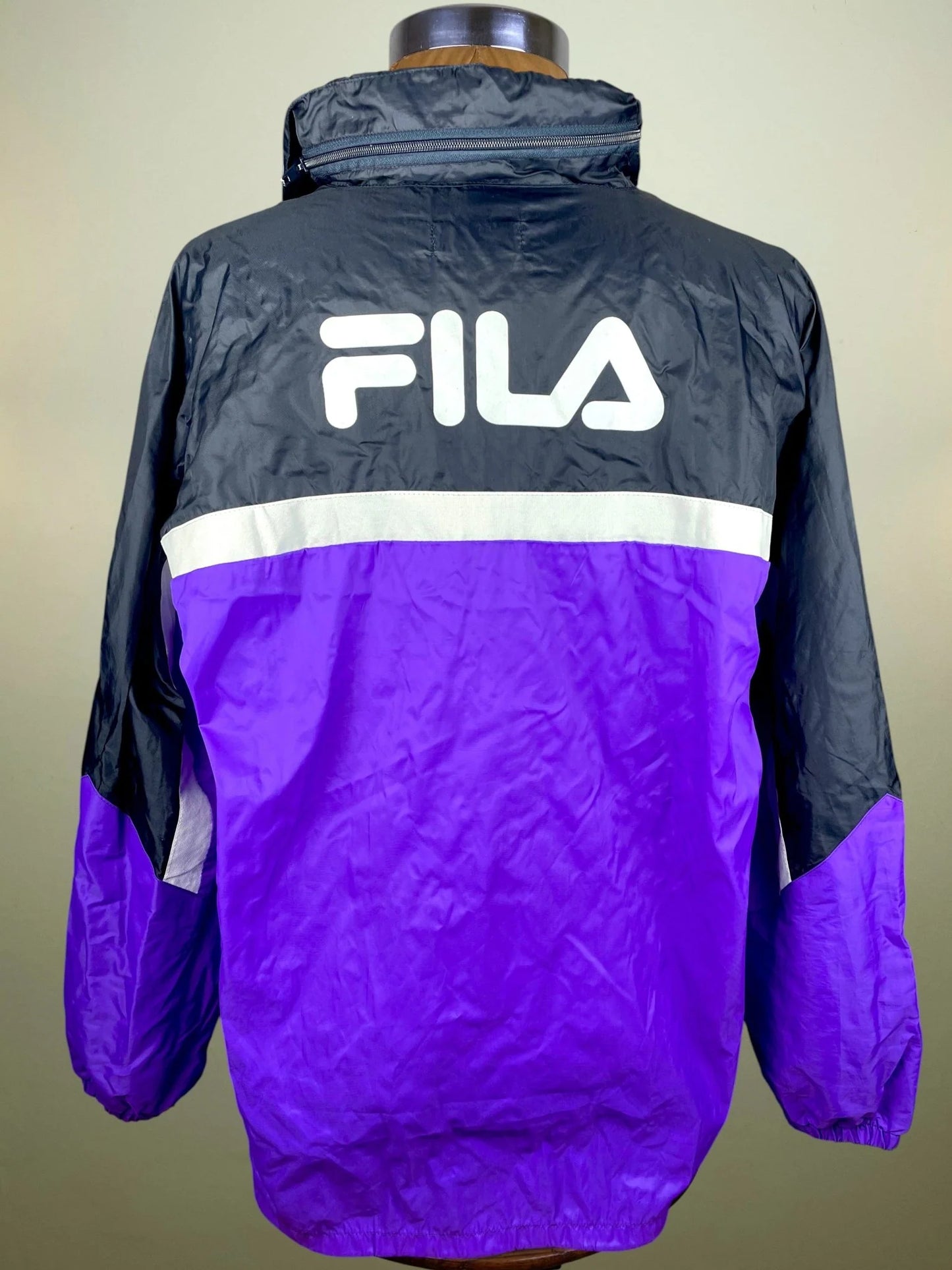 Player Issue Training • Fiorentina • 1997 • Fila • Waterproof Jacket • Size L