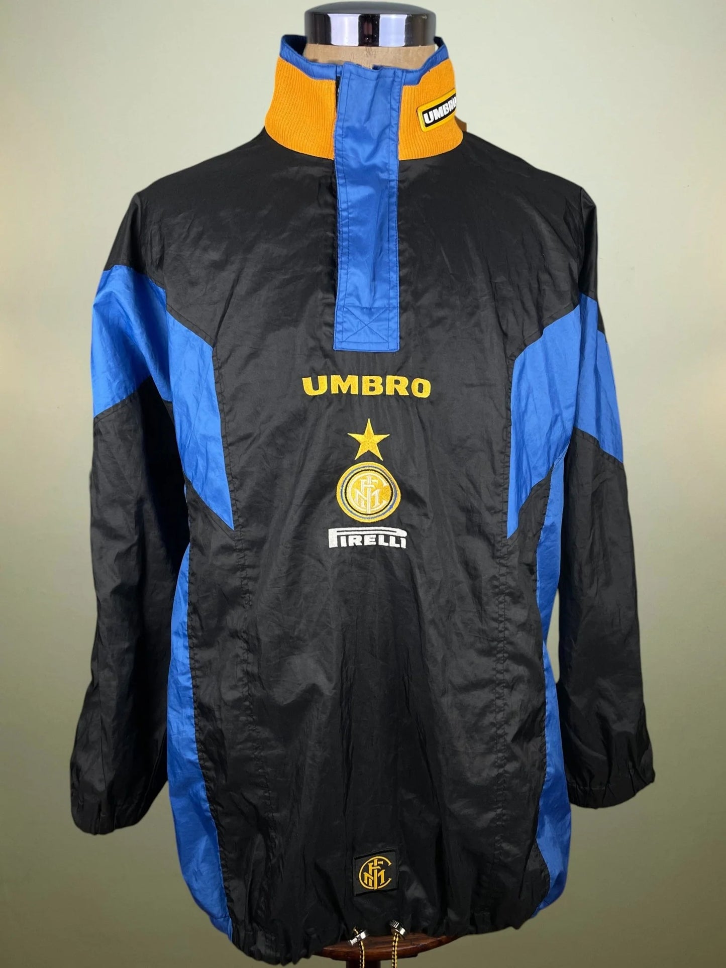Player Issue Training • Inter • 1997 • Umbro Waterproof Jacket • Size XL