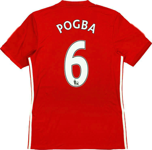 Manchester United 2016-2017 POGBA #6 (Excellent) M