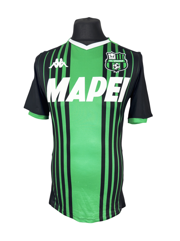2019-20 Sassuolo Authentic Home - Size L (S Fit) - Berardi 25