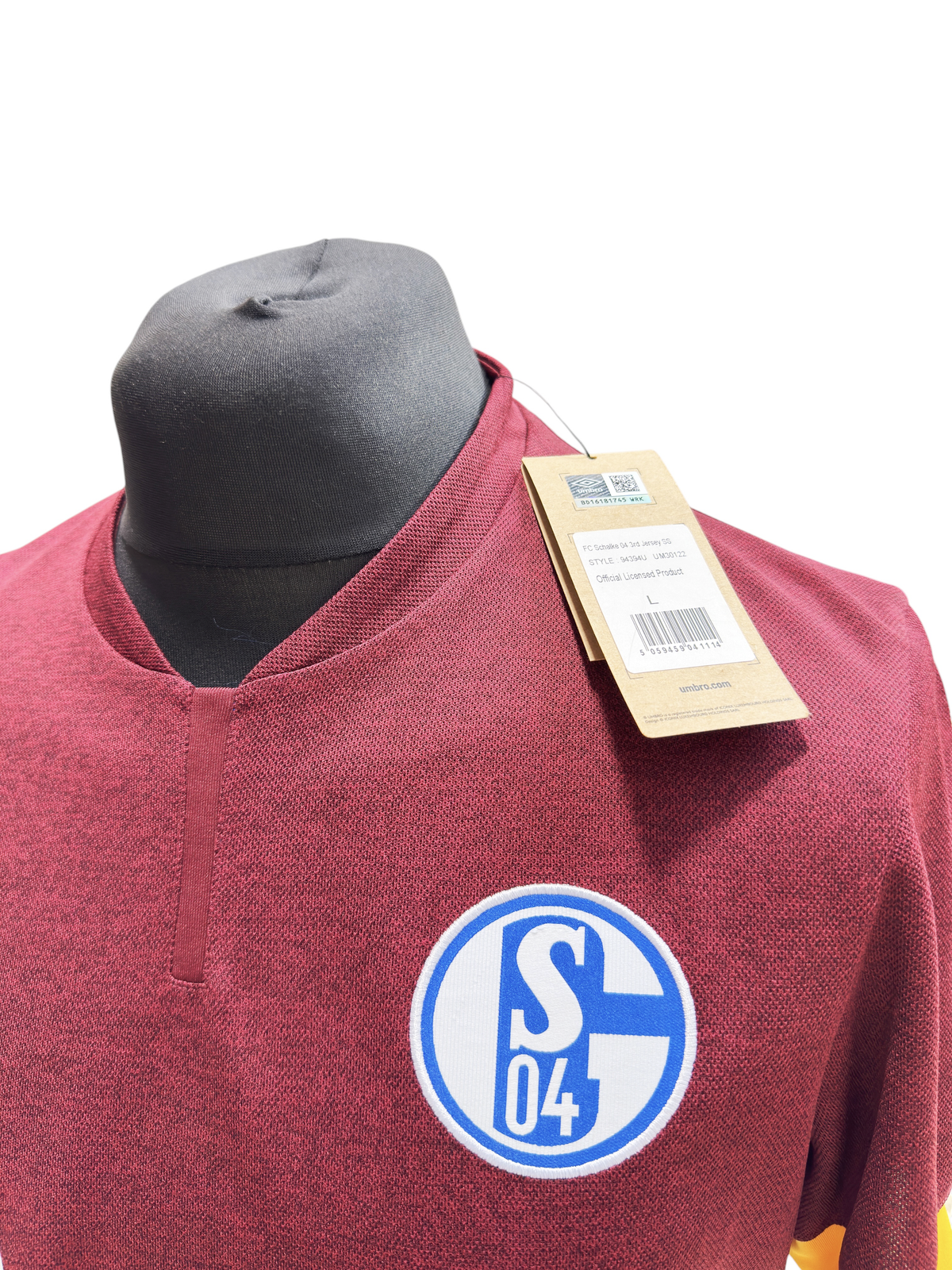 2021-22 Schalke Third - Size L (M Fit) - BNWT