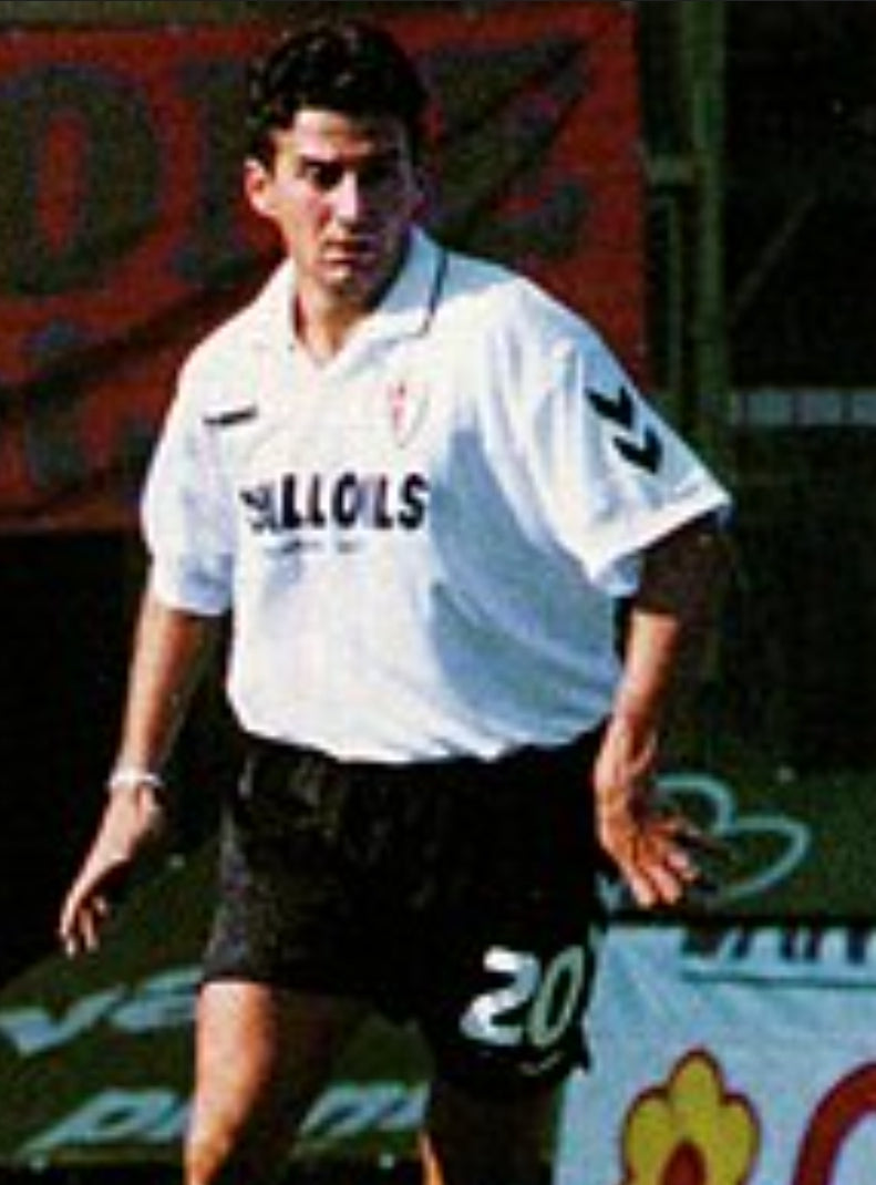 Hummel AC Savoia 99/00 'Poli 5' Match Issue Home Shirt Large