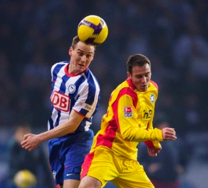 Jako Karlsruher SC 2007/09 'Freis 18' Long Sleeve Match Issue Third Shirt Large