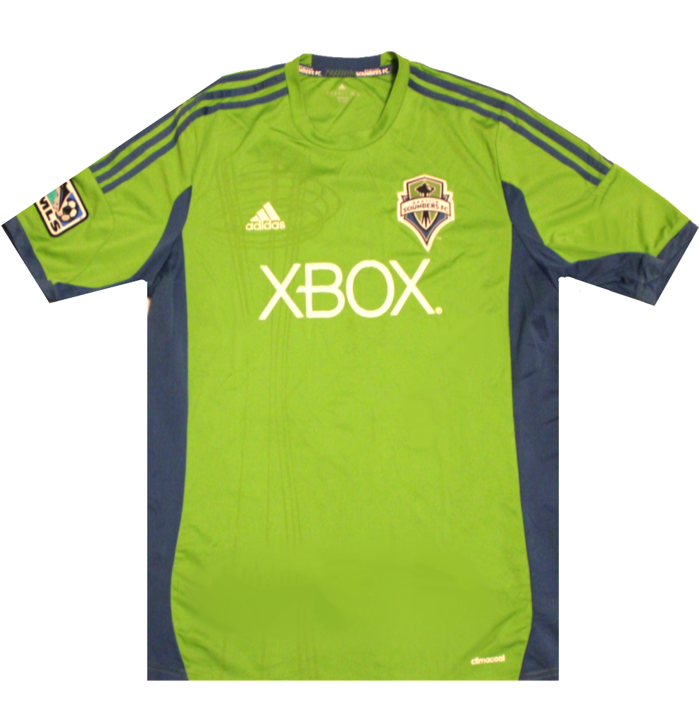 Seattle Sounders 2013-2015 Home Shirt (Excellent) XL