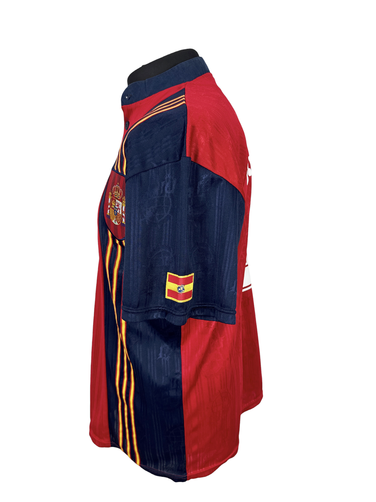 1996-98 Spain Home - Size L - R.Hierro #6
