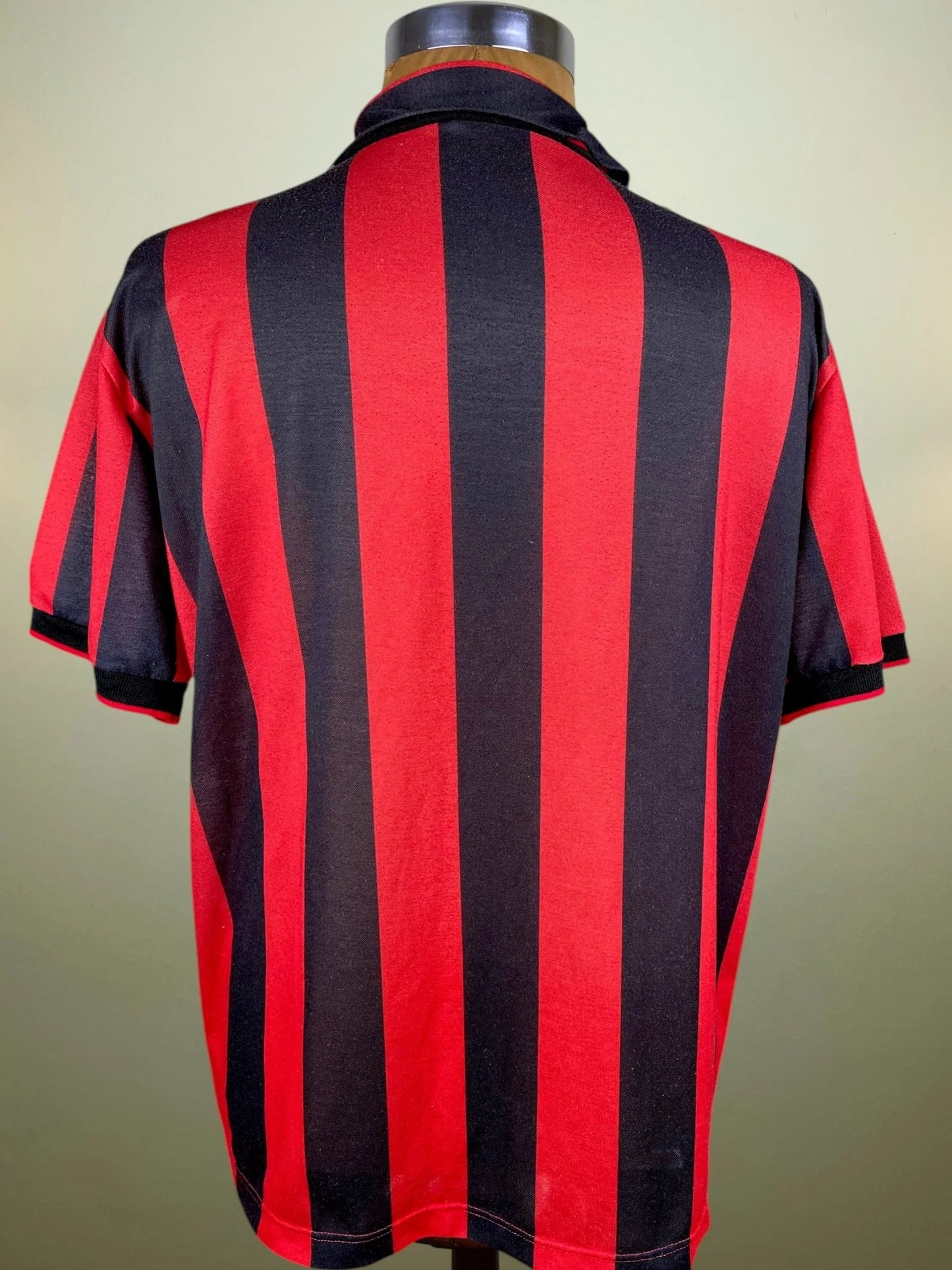 Store Shirt • AC Milan • 1990 • Adidas • Home • Size XL • Nido d'Ape • Player Issue