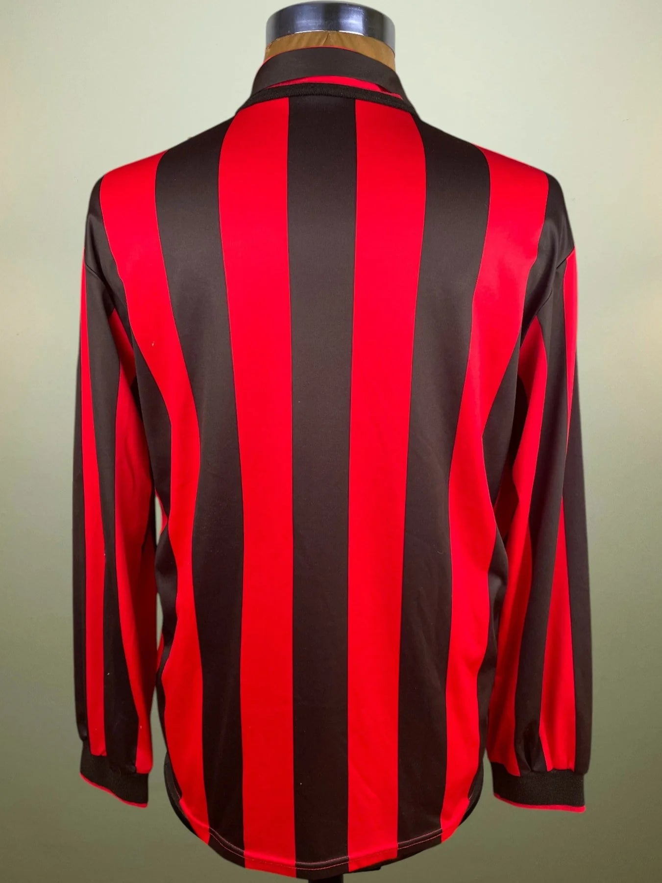 Store Shirt • AC Milan • 1992 • Adidas • Home • Size XL • Signed by Daniele Massaro
