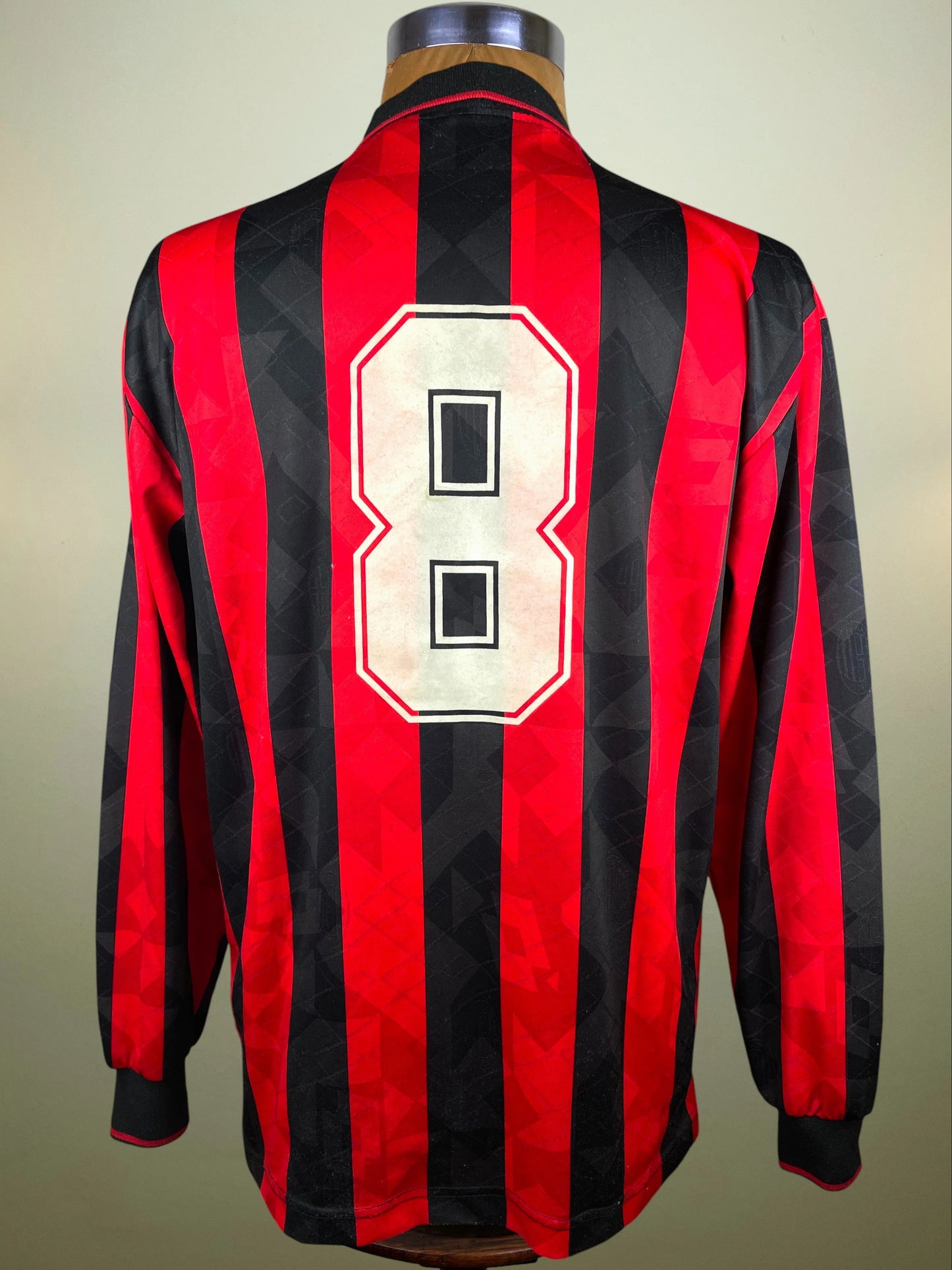 Store Shirt • AC Milan • 1993 • Lotto • Home • #8 • Marcel Desailly • Size L