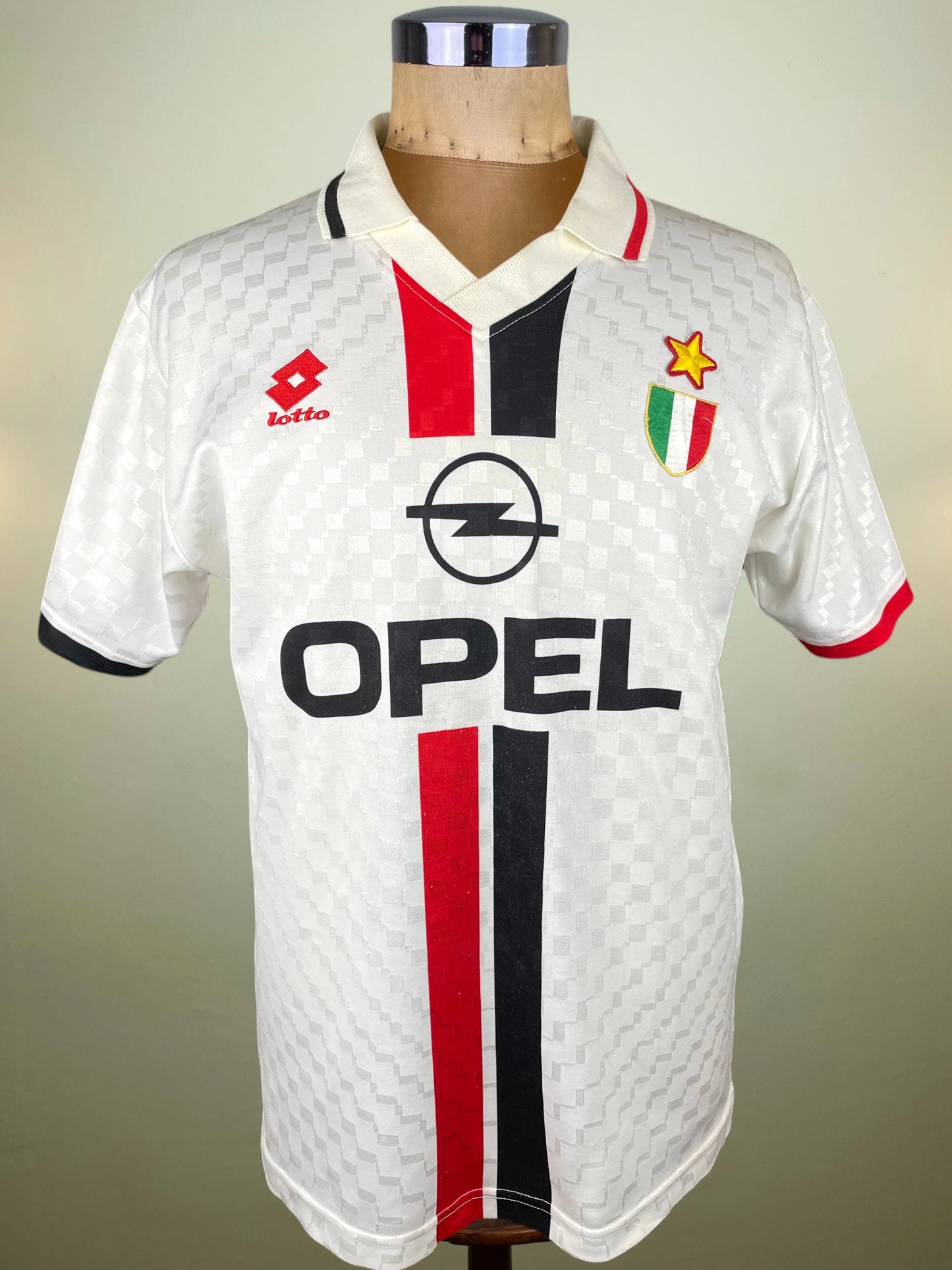 Store Shirt • AC Milan • 1996 • Lotto • Away • #4 • Demetrio Albertini • Size M • Player Spec