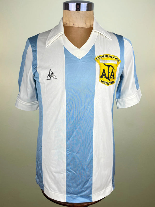 Store Shirt • Argentina • 1980 • Le Coq Sportif • World Champions Version • Size M
