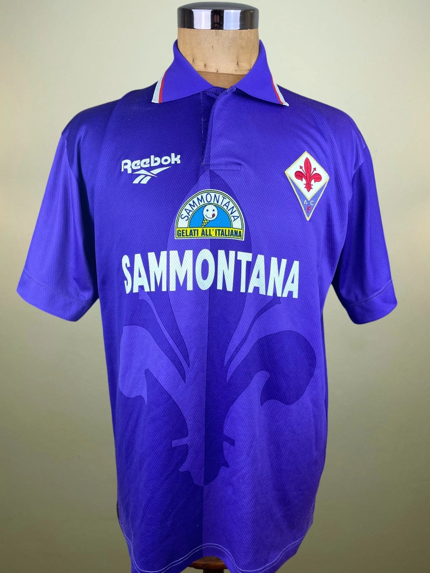 Store Shirt • Fiorentina • 1995 • Reebok • Home • Size L