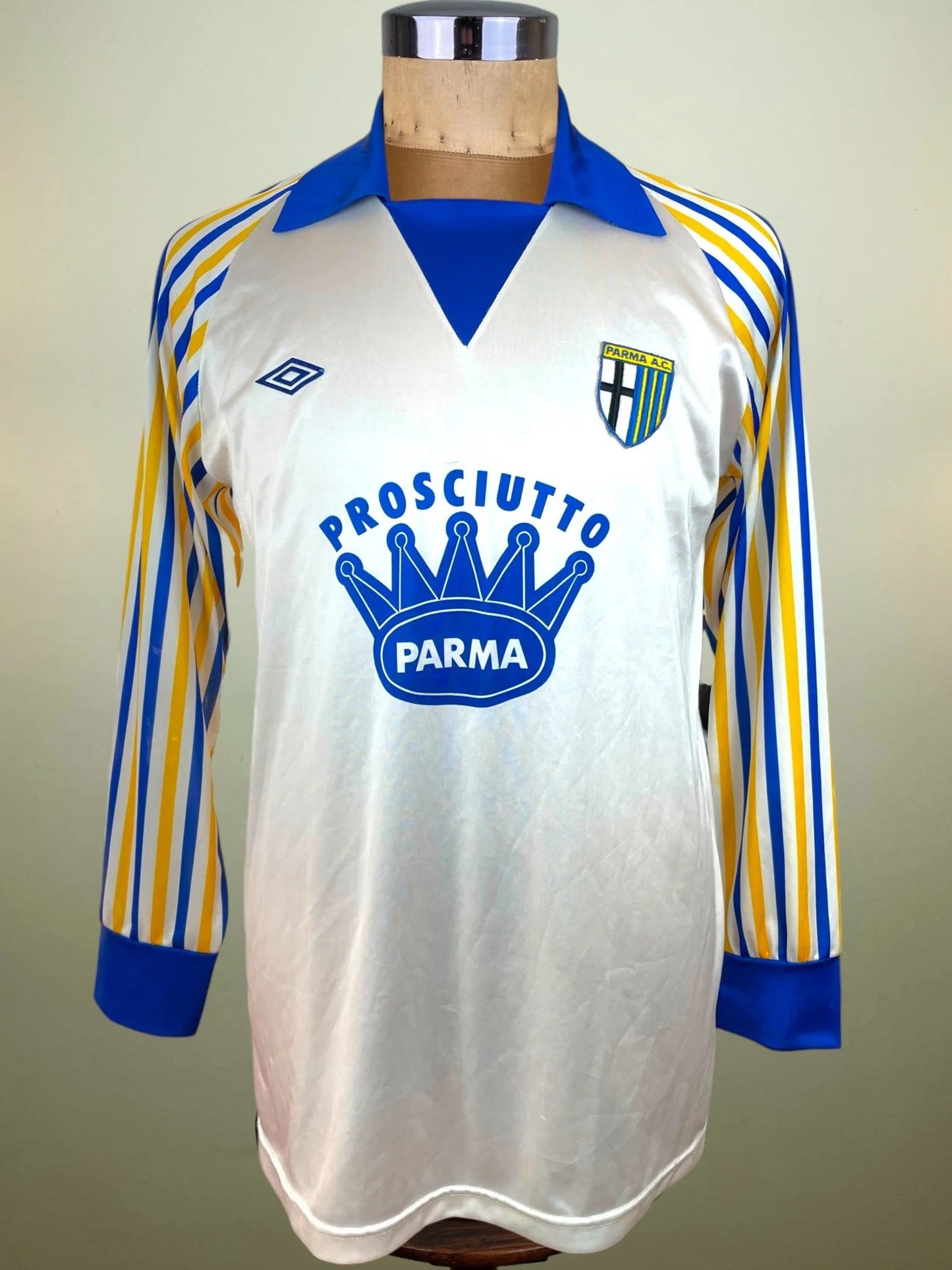 Store Shirt • Parma • 1984 • Umbro • Home • Size L • Player Issue
