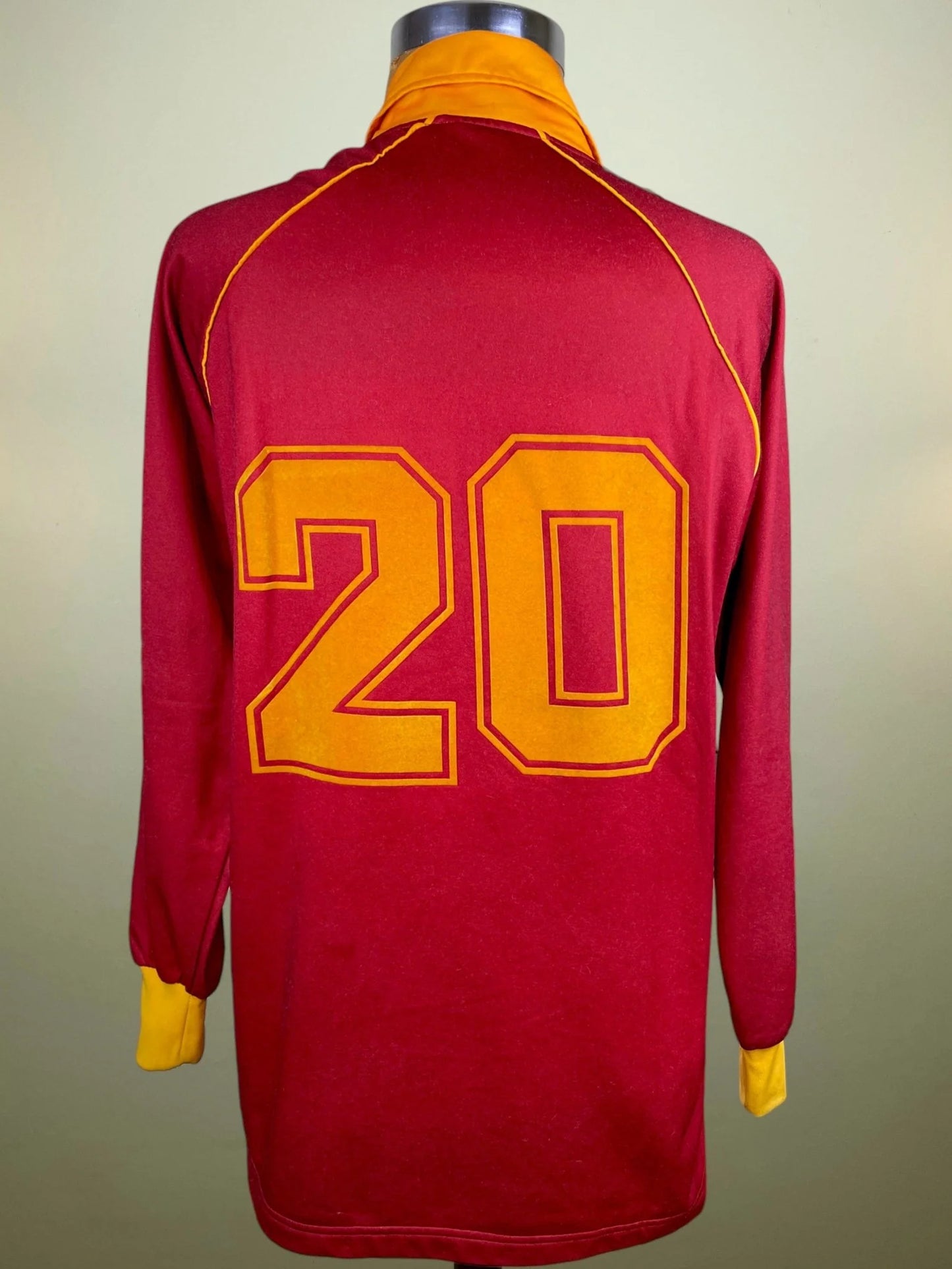 Store Shirt • Roma • 1987 • Ennerre • Home • Size L • #20 • Player Issue