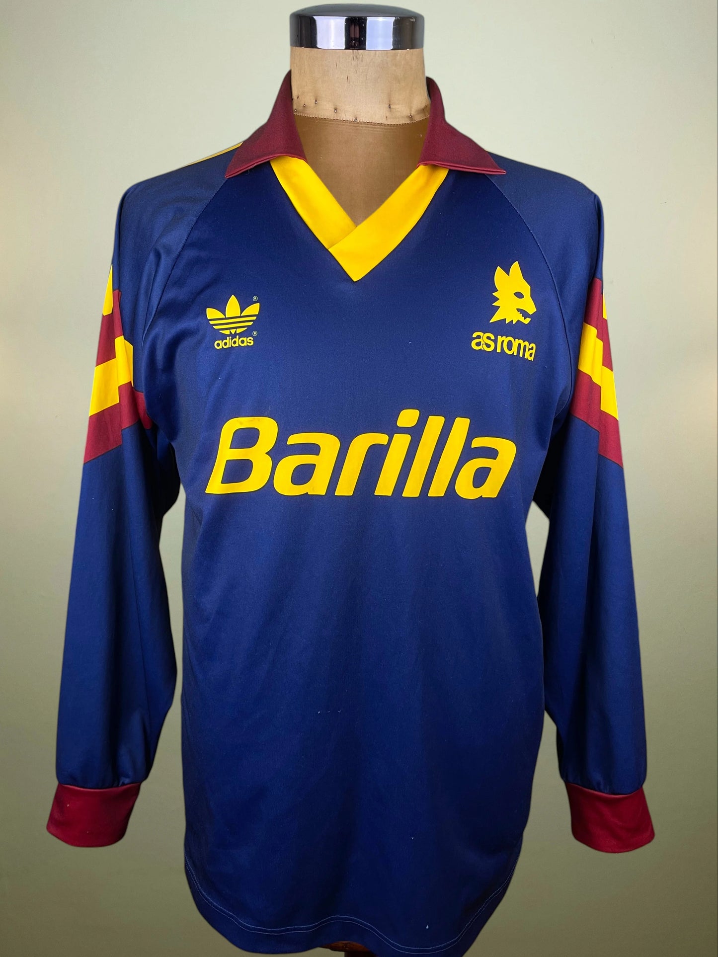 Store Shirt • Roma • 1991 • Adidas • Third • Size L