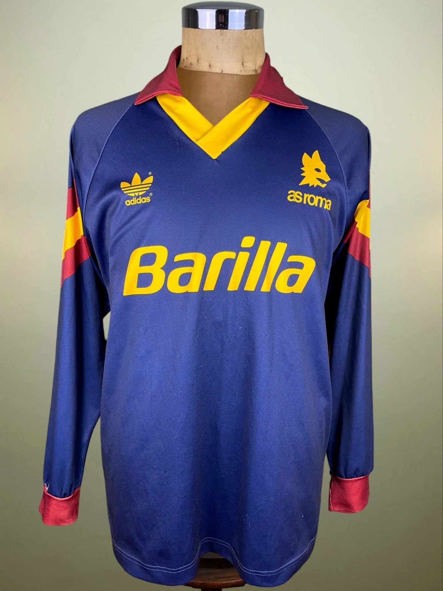 Store Shirt • Roma • 1991 • Adidas • Third • Size L