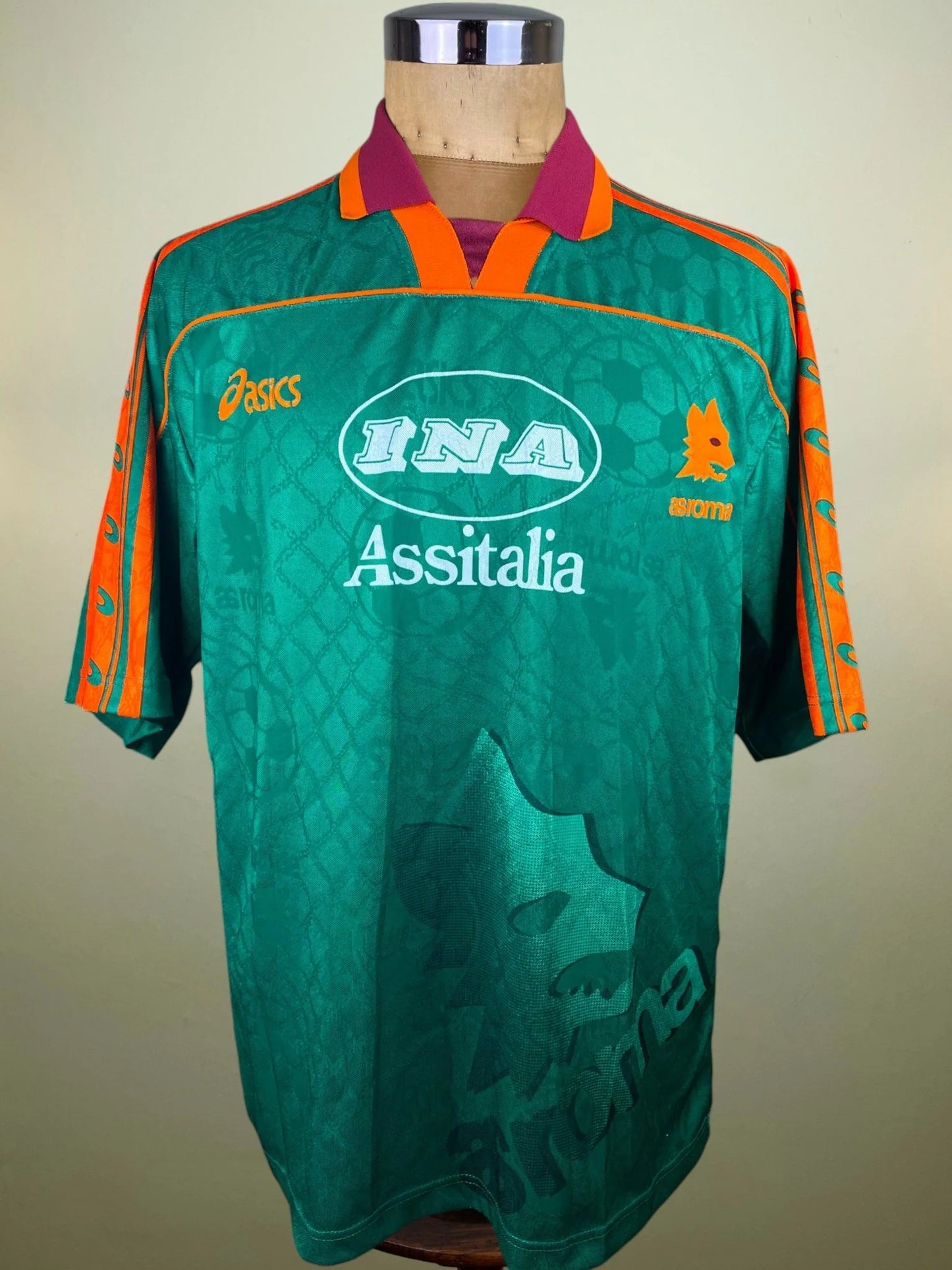 Store Shirt • Roma • 1995 • Asics • Third • Size XL