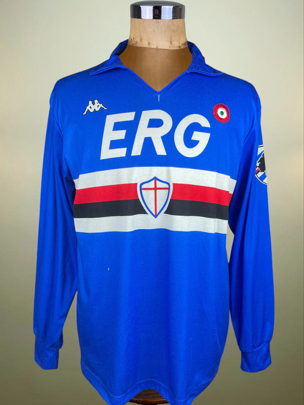 Store Shirt • Sampdoria • 1989 • Kappa • Size M