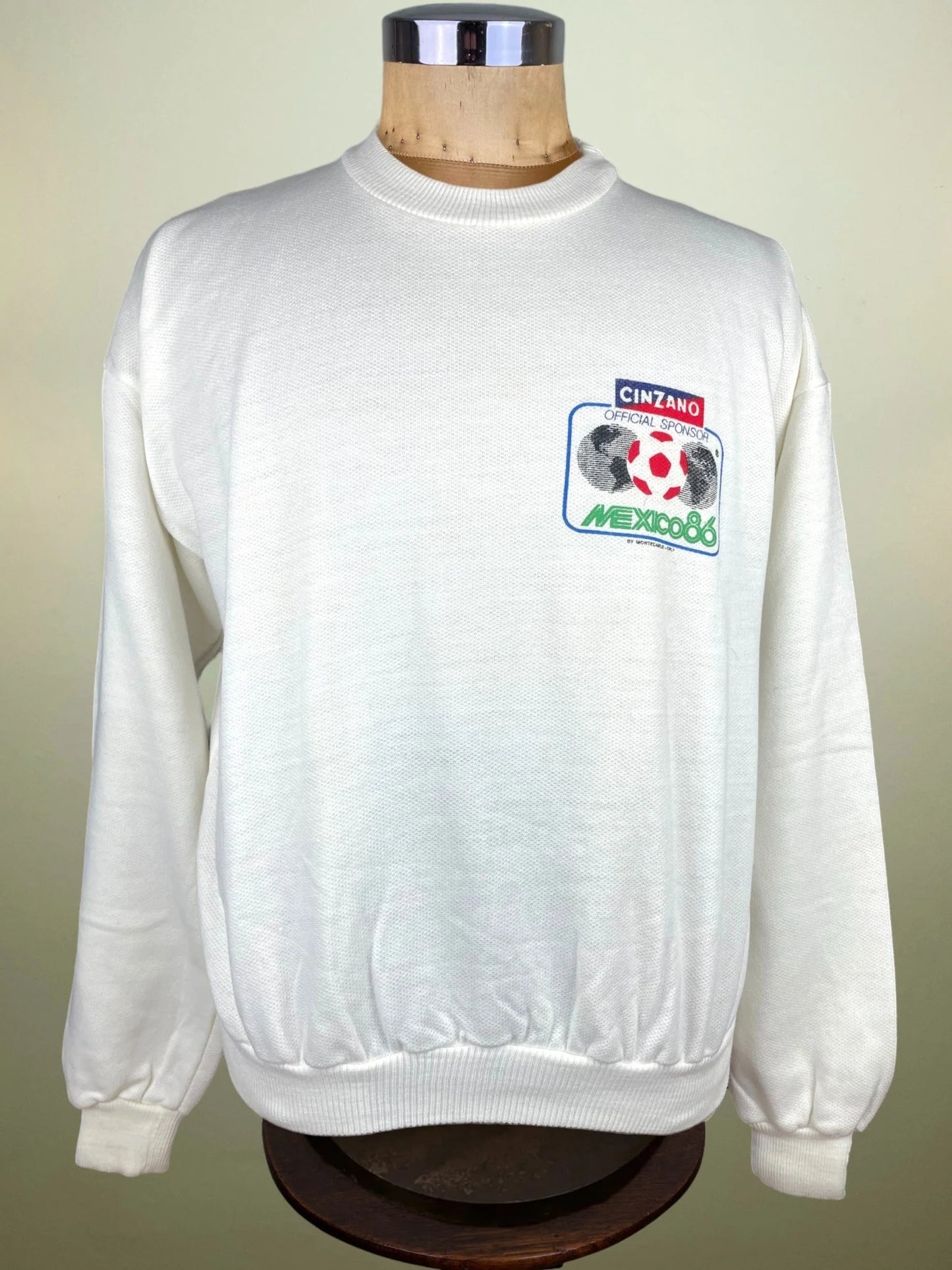 Store Top • 1986 • Mexico • Mexico 86 Official Cinzano Sweater • Size L