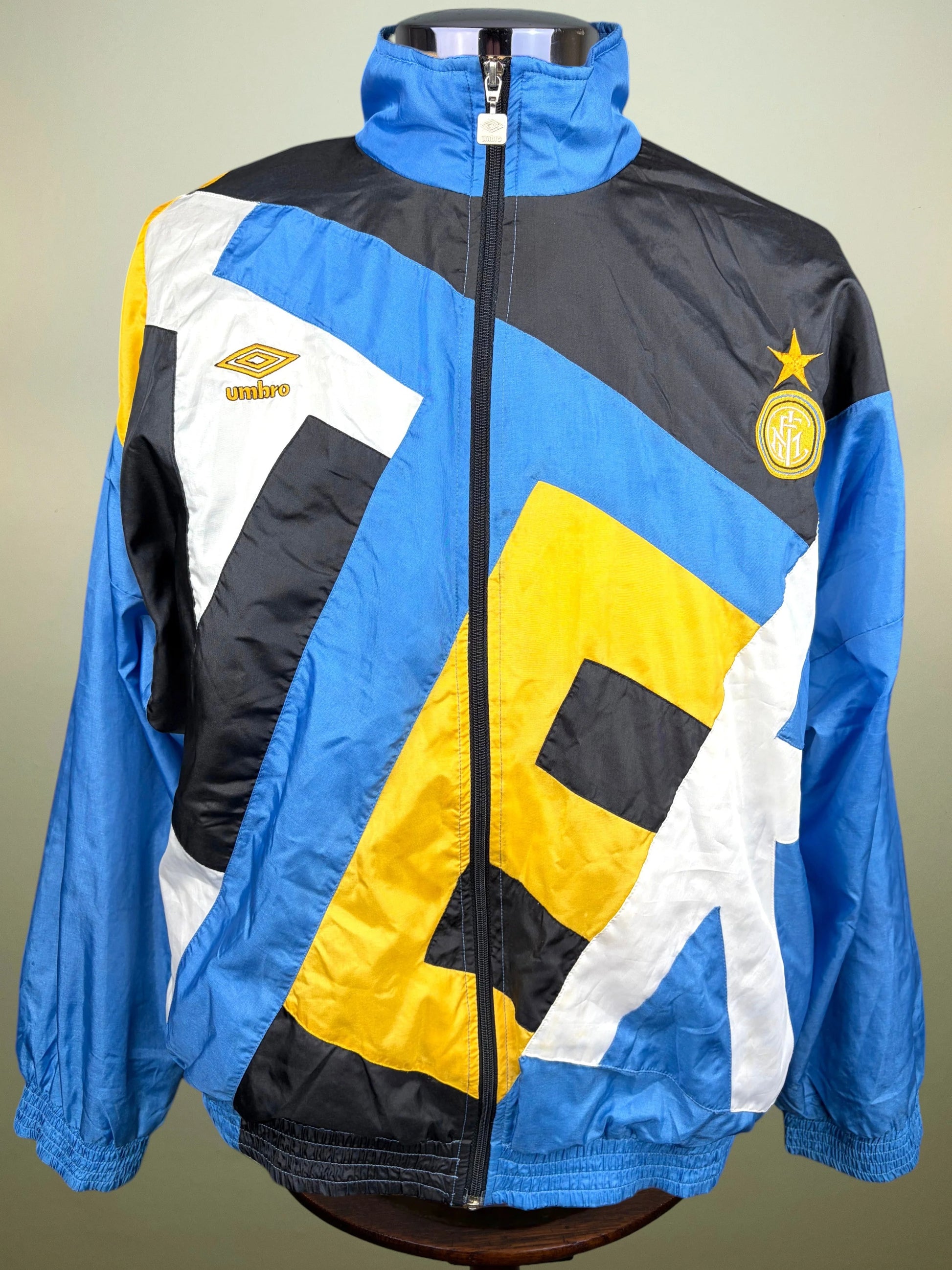A vintage Inter Milan windbreaker jacket by Umbro