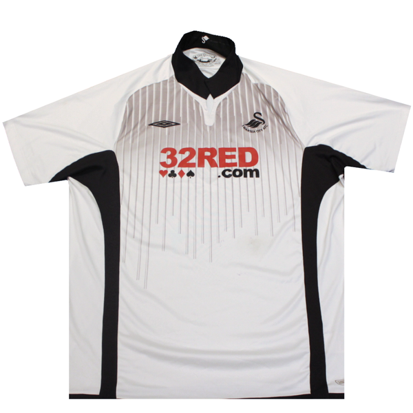 Swansea City 2009-2010 Home Shirt (Okay) 4XL