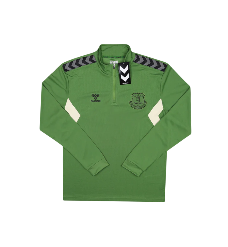 EVERTON 2023-24 1/4 ZIP TRAINING TOP - SPONSORLESS