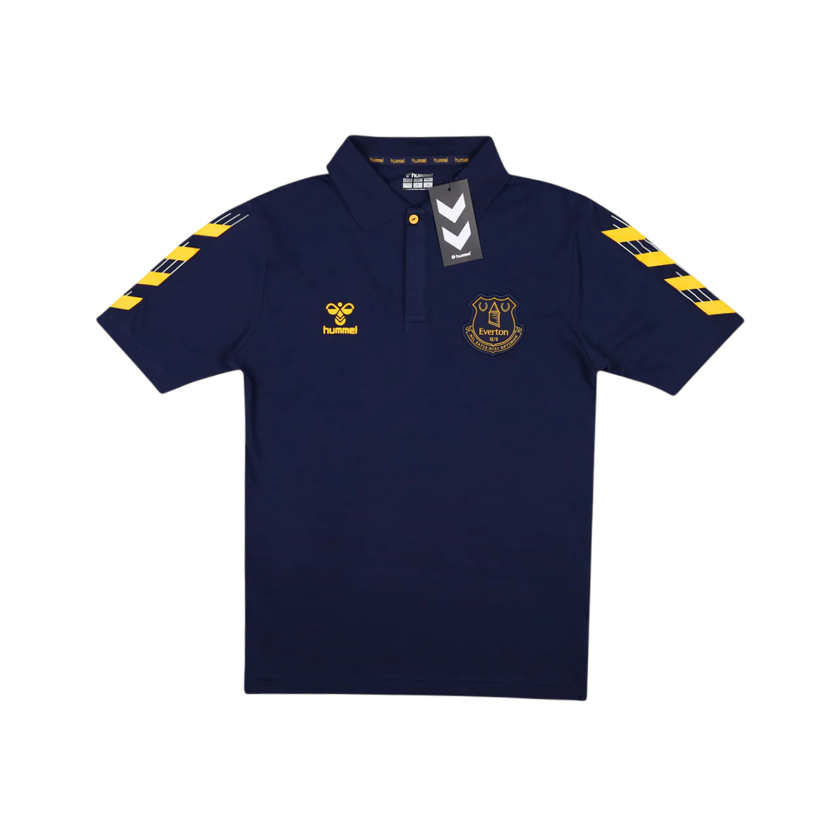 EVERTON 2023-24 TRAVEL POLO SHIRT - SPONSORLESS