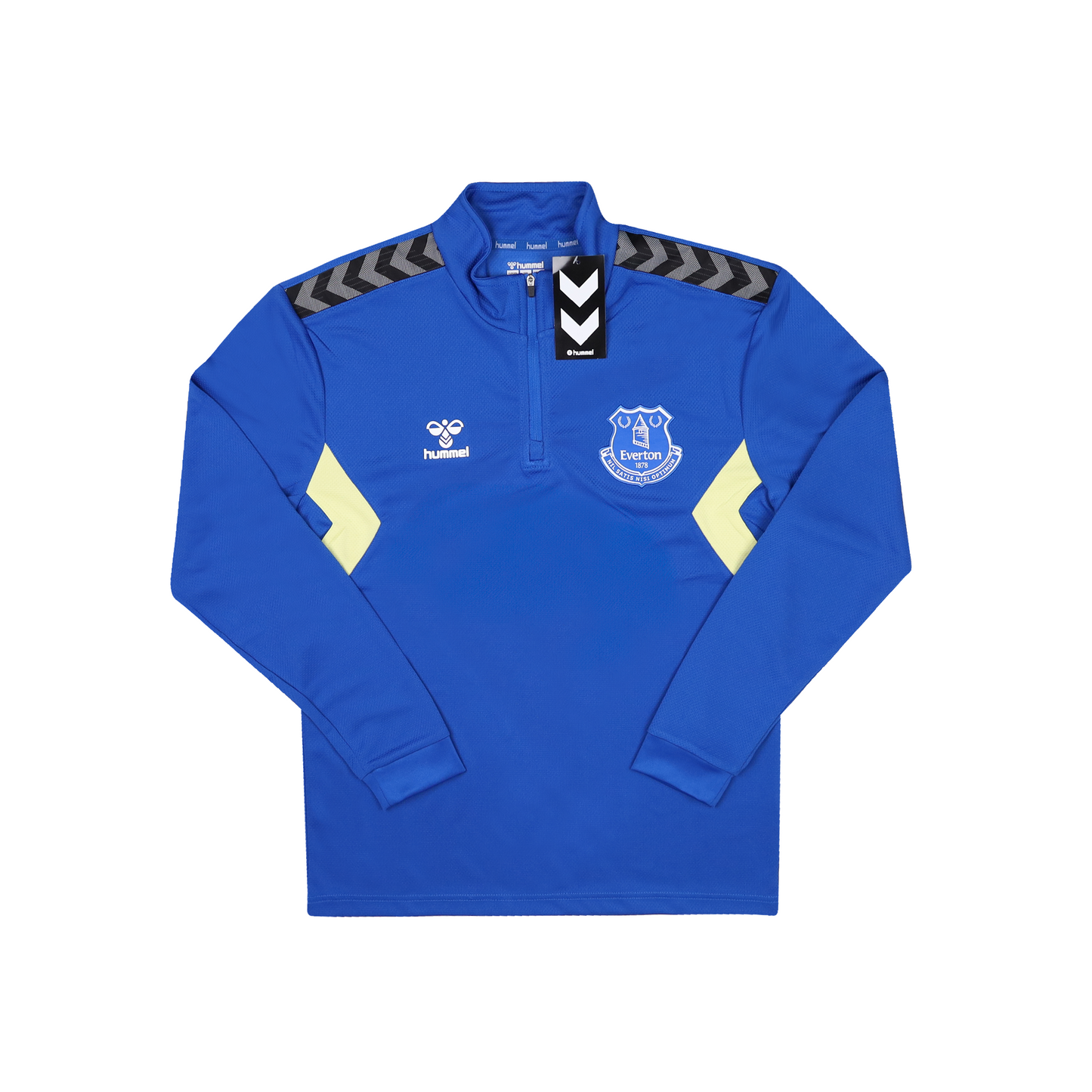 EVERTON 2023-24 1/4 ZIP TRAINING TOP - SPONSORLESS