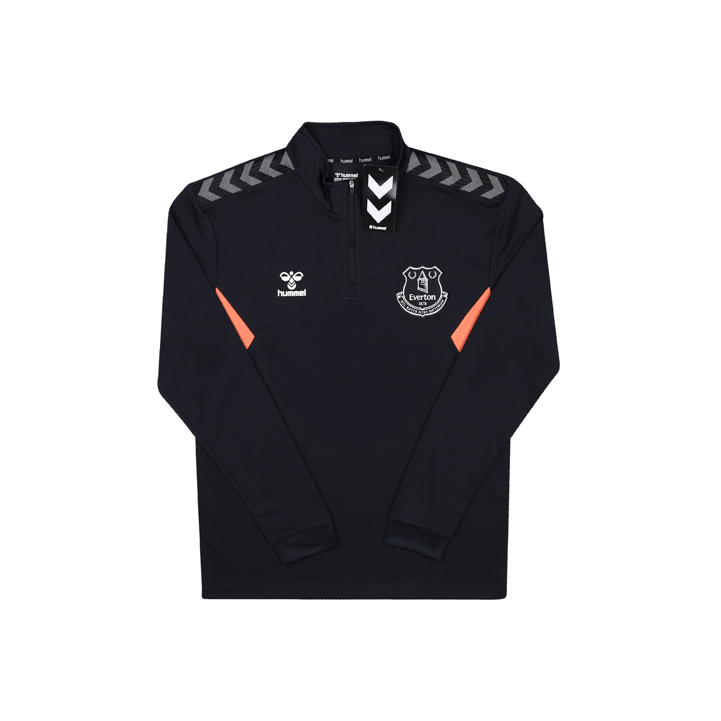 EVERTON 2023-24 1/4 ZIP TRAINING TOP - SPONSORLESS