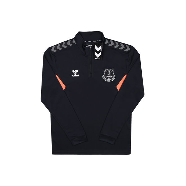 EVERTON 2023-24 1/4 ZIP TRAINING TOP - SPONSORLESS