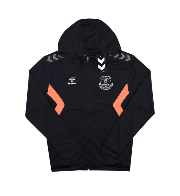EVERTON 2023-24 FULL ZIP TRAINING HOODIE - M