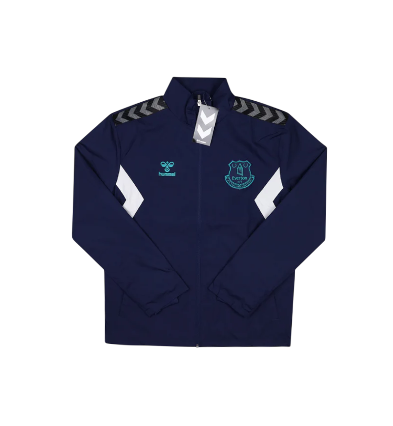 EVERTON 2023-24 RAIN JACKET - SPONSORLESS