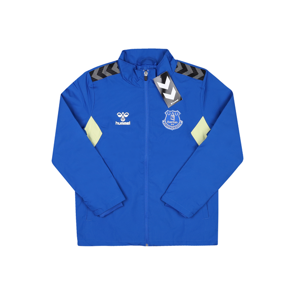 EVERTON 2023-24 TRAINING RAIN JACKET - KIDS 2XL