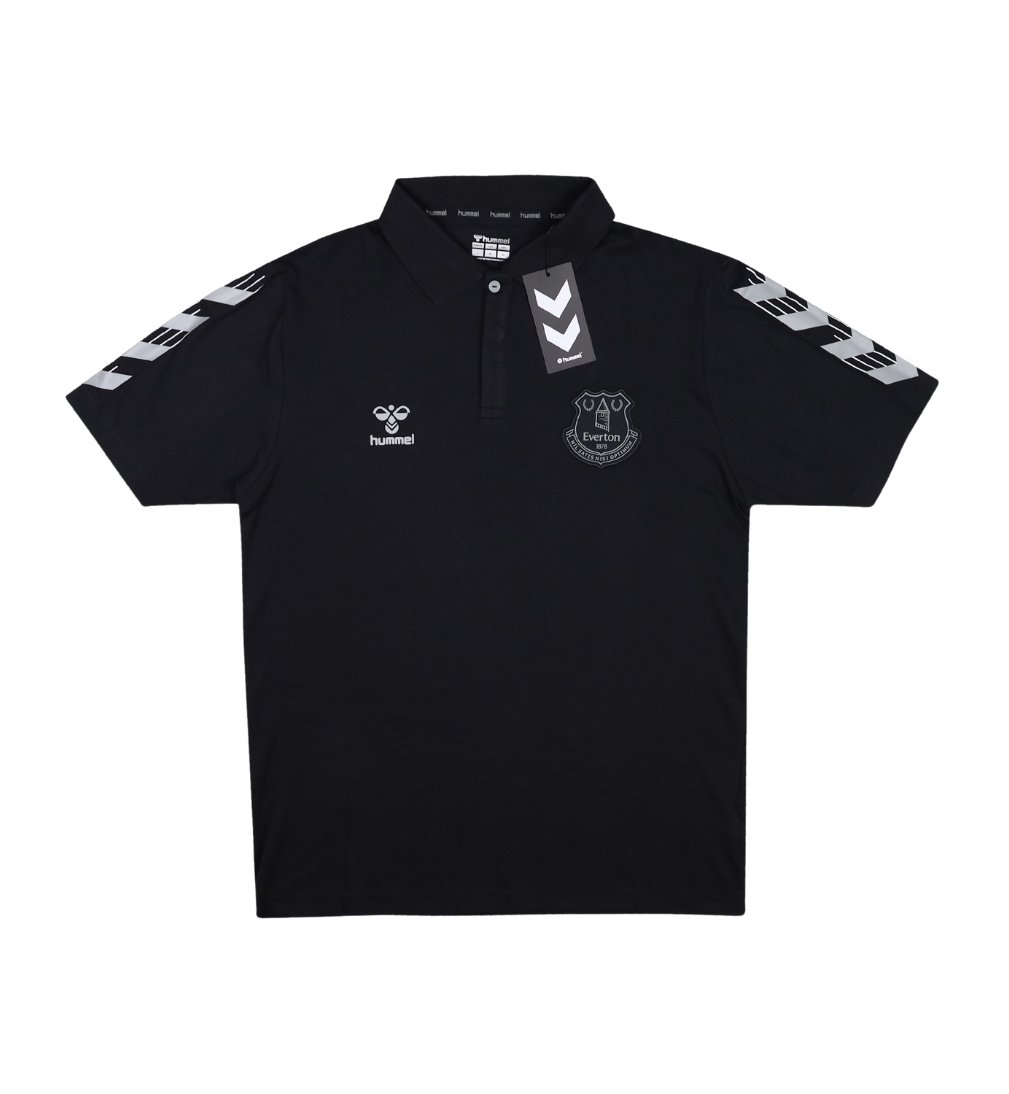 EVERTON 2023-24 TRAVEL POLO SHIRT - SPONSORLESS