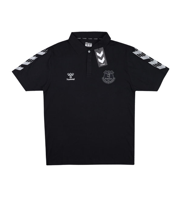 EVERTON 2023-24 TRAVEL POLO SHIRT - SPONSORLESS