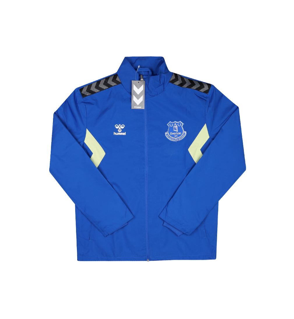 EVERTON 2023-24 RAIN JACKET - SPONSORLESS