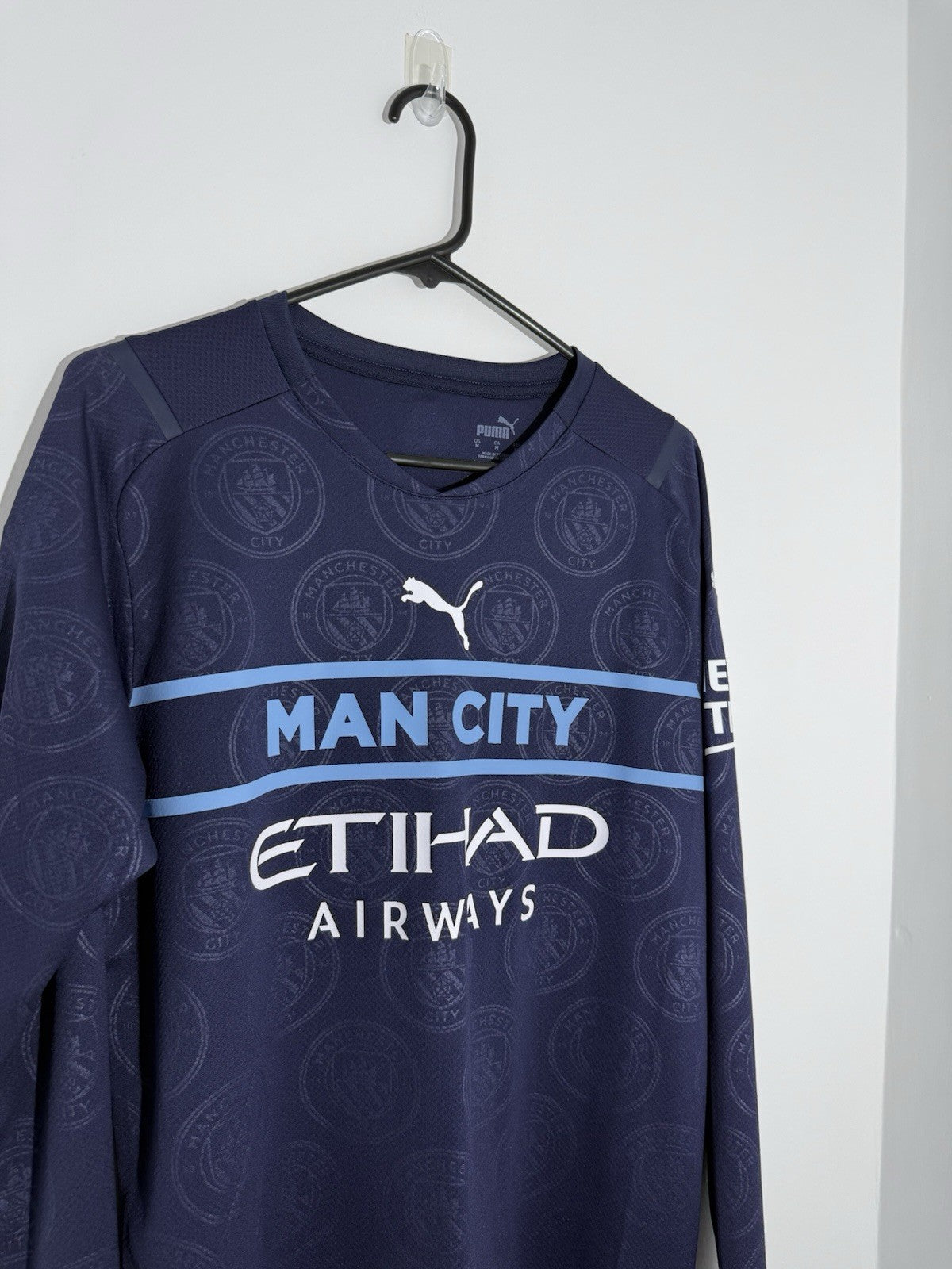Manchester City De Bruyne #17 2021/22 Medium 3rd Shirt BNWT 759221-03