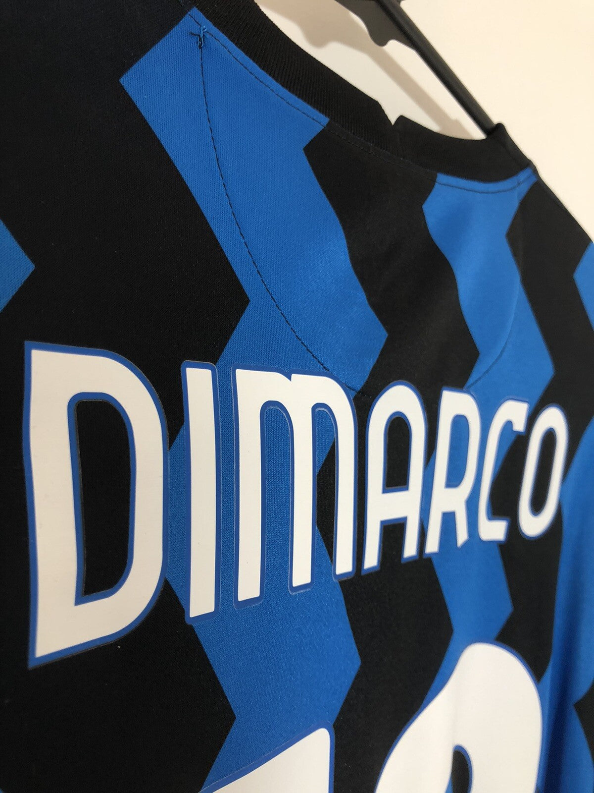 Inter Milan Dimarco #32 2020/21 Home Medium Nike Excellent Condition CD4240-414