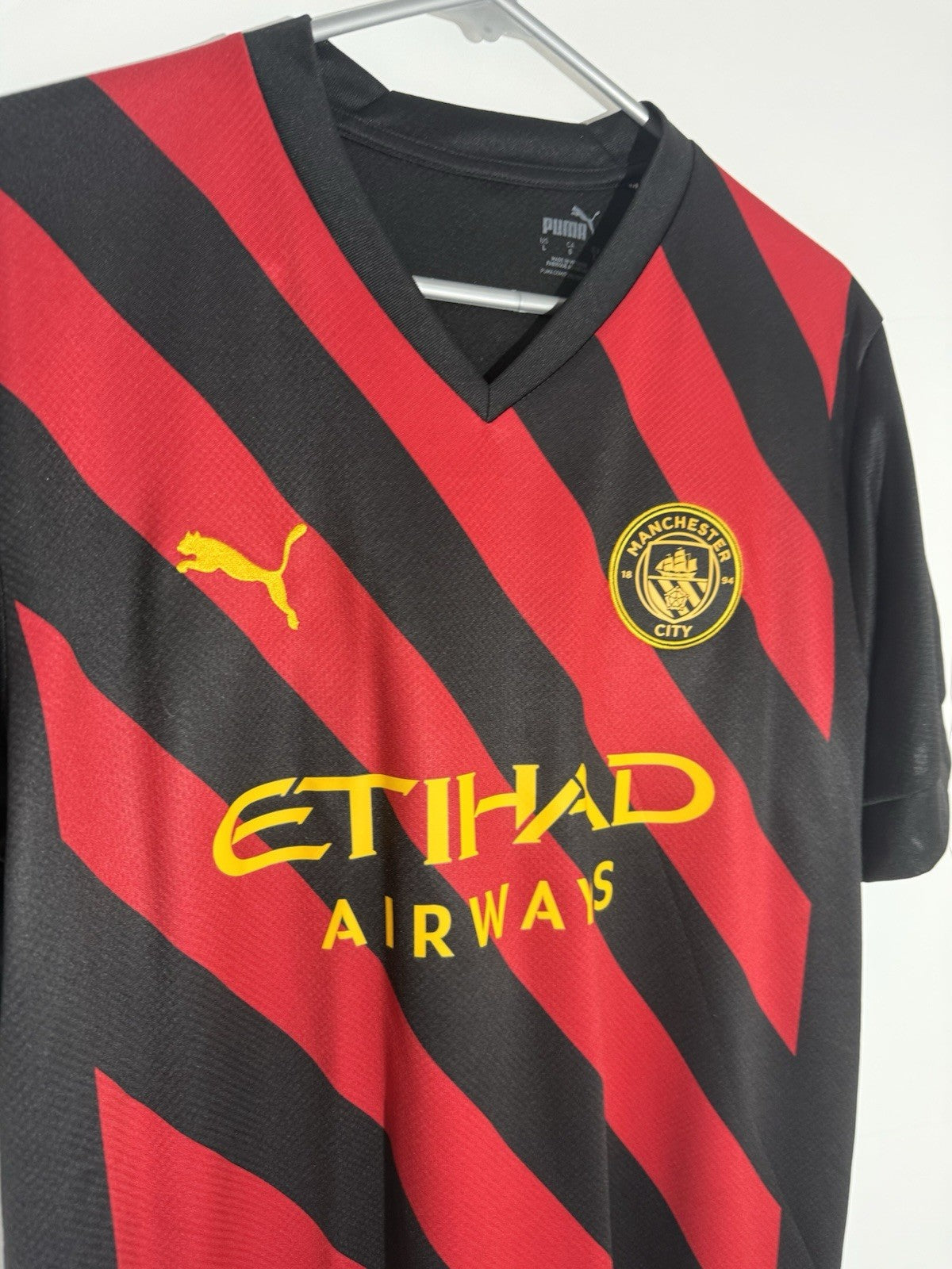 Manchester City Foden #47 2022/23 Large Away Shirt Excellent Condition 765722-02