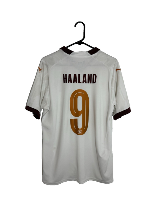 Manchester City Haaland #9 2023/24 Large Away Excellent Condition 770449-02