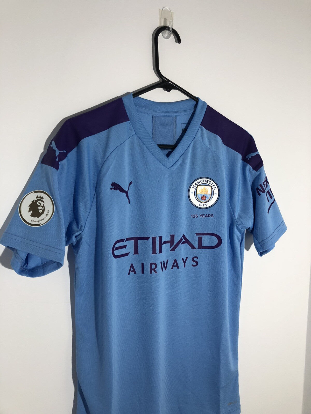 Manchester City Silva #21 2019/20 Small Home Shirt BNWT 755586-01