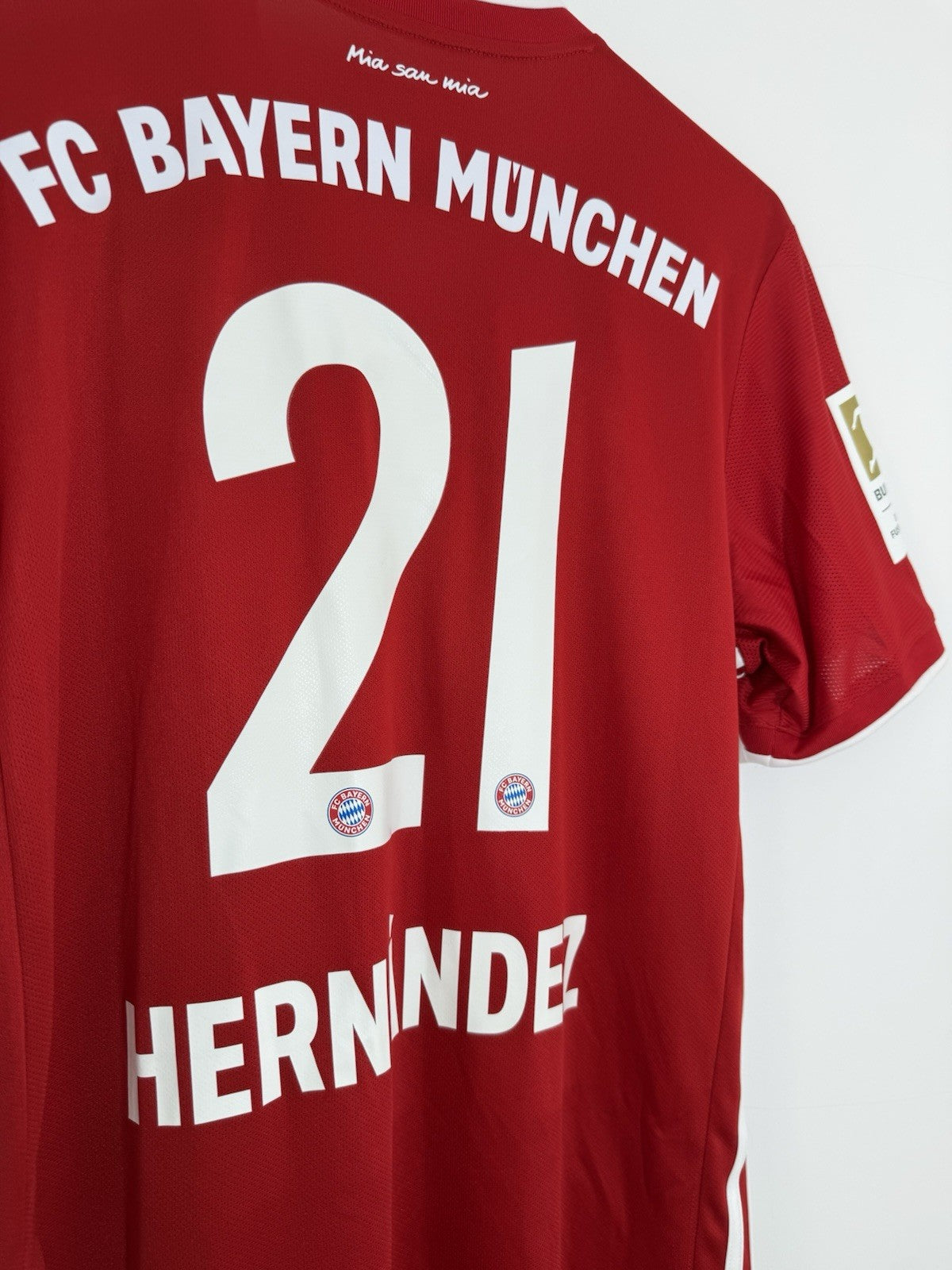 Bayern Munich Hernandez #21 2020/21 Medium Home Shirt BNWT FR8358