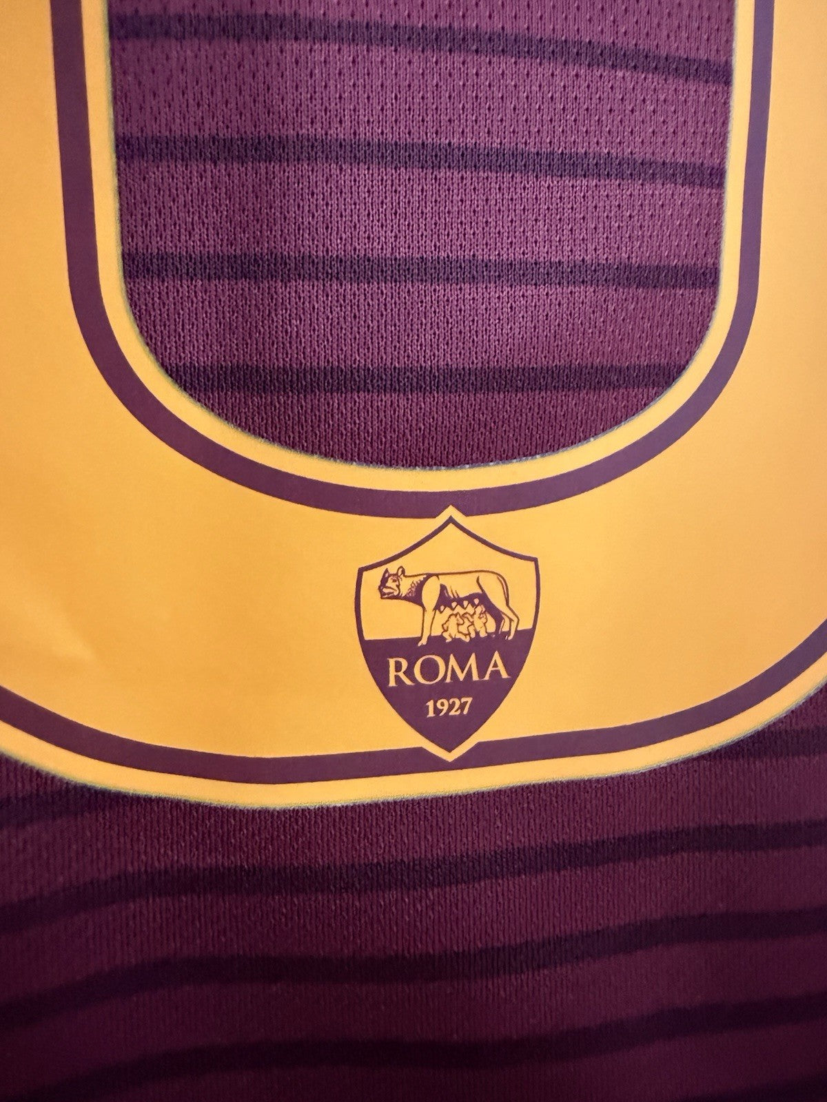 AS Roma Perotti #8 2016/17 Small Home Shirt Nike Excellent Condition 776967-677