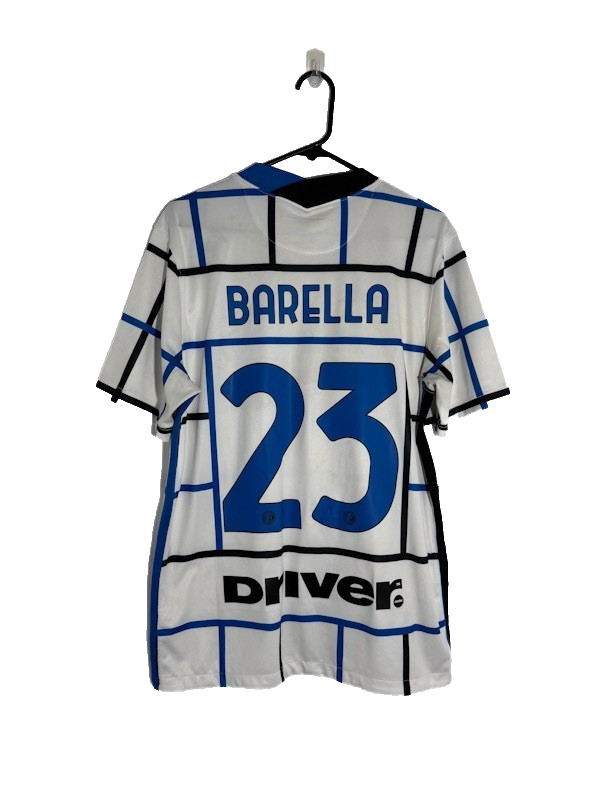 Inter Milan Barella #23 2020/21 Away Large Shirt Very Good Condition CD4239-101