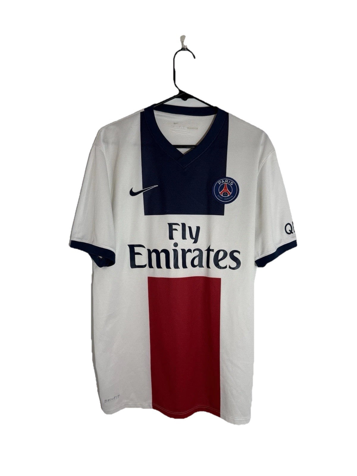 Paris St Germain 2013/14 Large Away Shirt Very Good Condition 544426-107