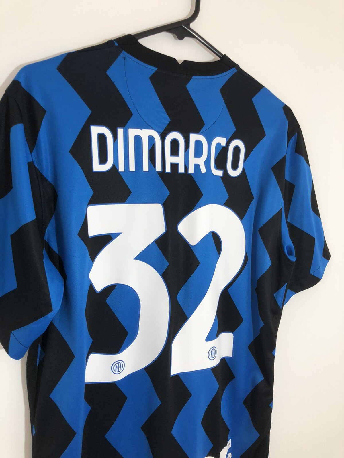Inter Milan Dimarco #32 2020/21 Home Medium Nike Excellent Condition CD4240-414