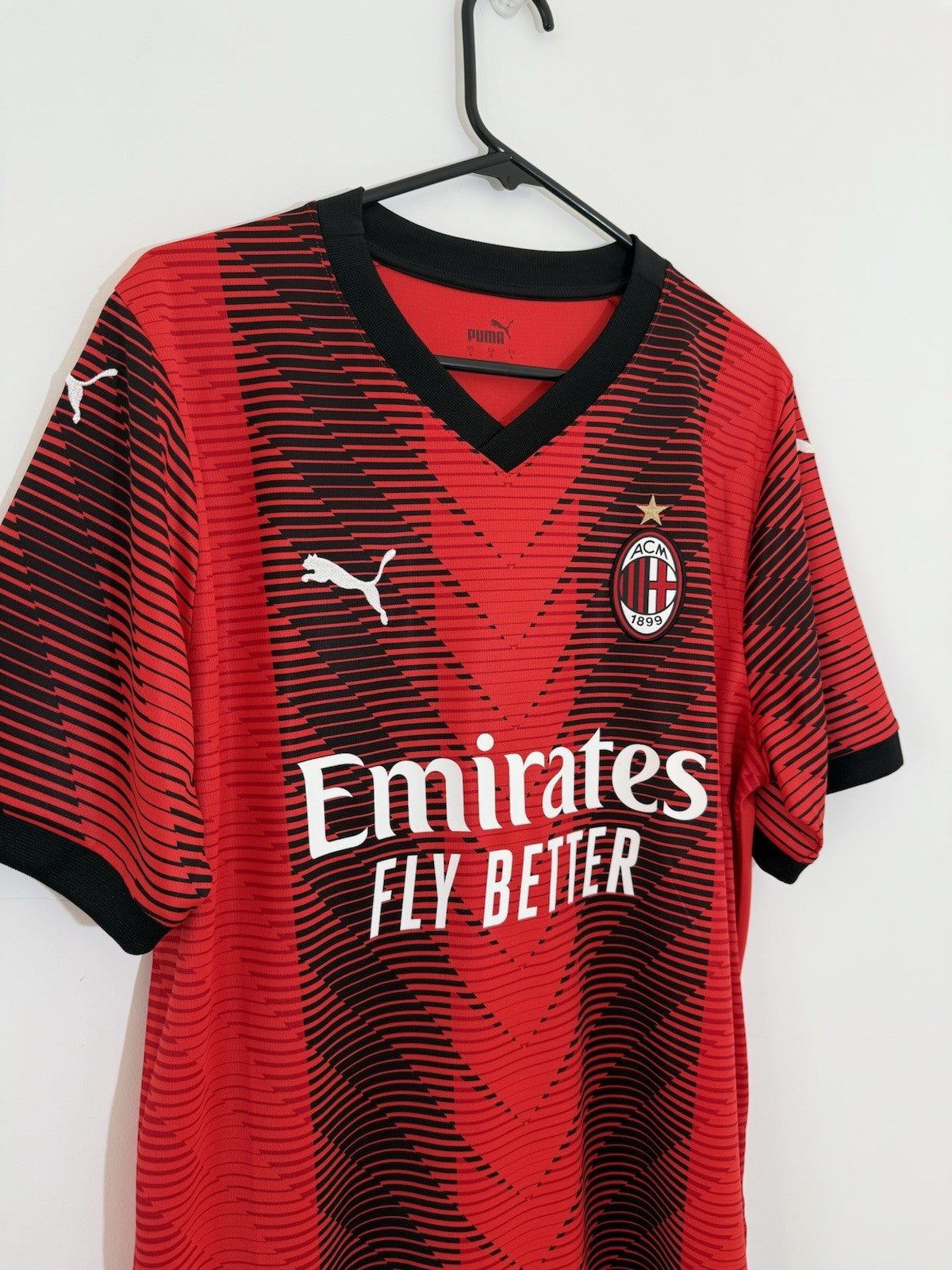 AC Milan Loftus-Cheek #8 2023/24 Large Home Shirt BNWT 770383-01